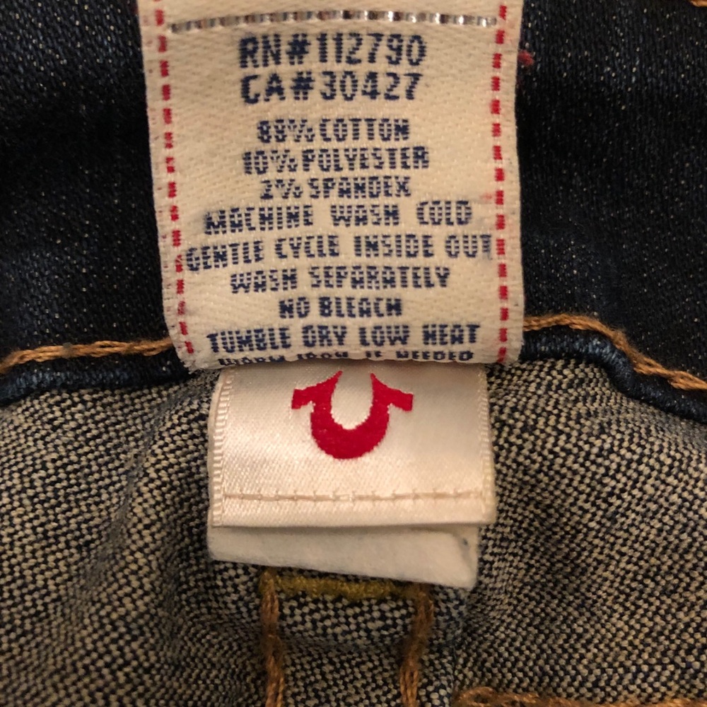 True Religion Stella Jeans. Size 27 - Picture 5 of 8
